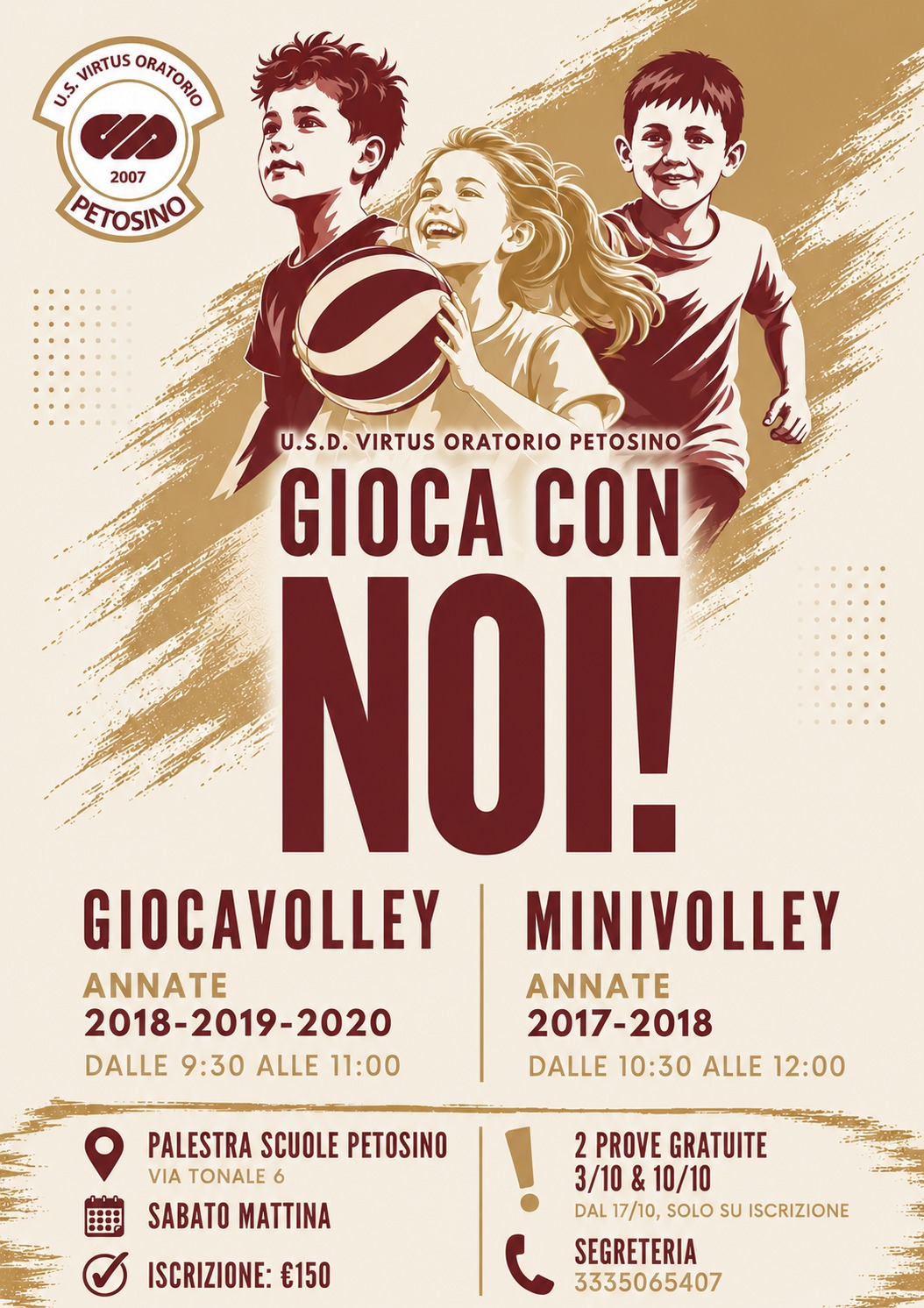 locandina minivolley