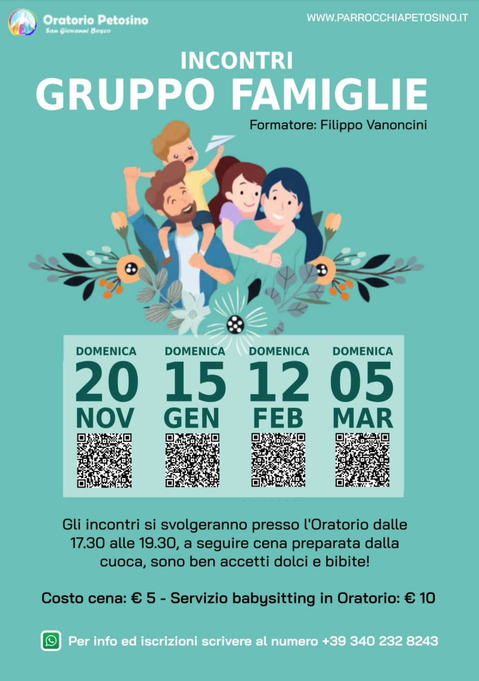 volantino gruppo famiglie